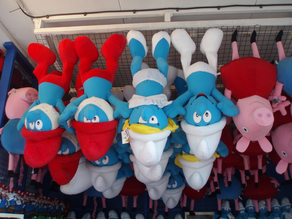 The smurfs in Spain! - learn Spanish in Malaga at Academia CILE
